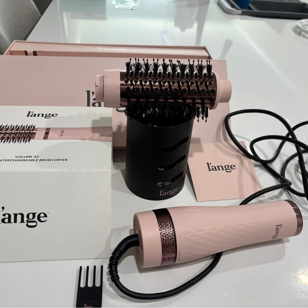 Lange Pink Interchangeable Brush Dryer - Purchased missed cut off to return - Picture 6 of 6